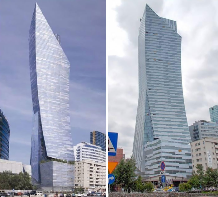 A Skyscraper In Warsaw, Poland