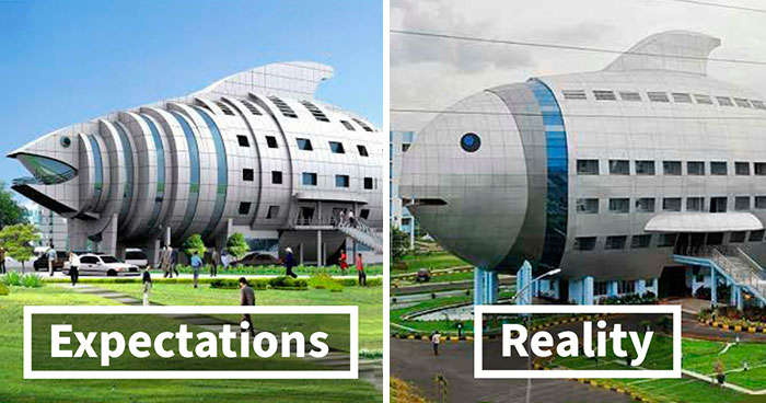 50 Examples Of Architecture Expectations vs. Disappointing Reality