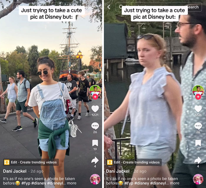 "How Dare People Exist": Influencer Gets Humbled For Shading Strangers In Her Disney Pics "How Dare People Exist": Influencer Gets Humbled For Shading Strangers In Her Disney Pics