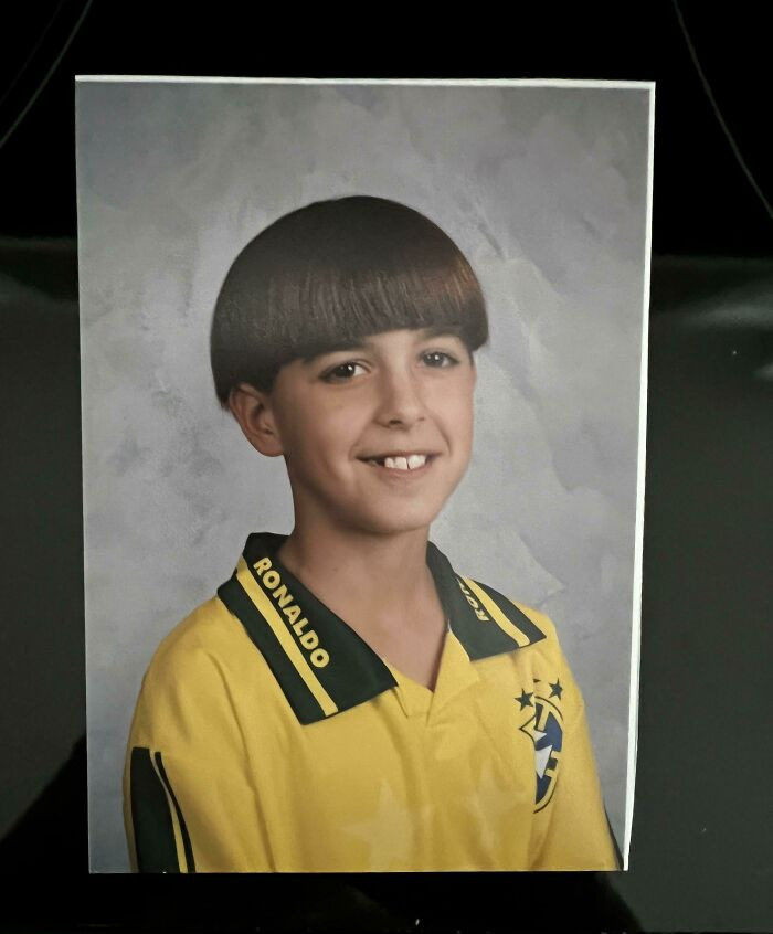 Cleanest Bowl Cut I Ever Had