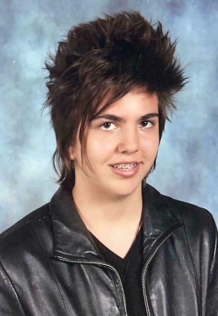 My Freshman Year Pic, 2013. Anyone Got A Pair Of Hedge Clippers?