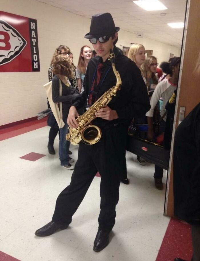 Creía que era el más guay a los 12 años porque podía tocar el saxofón
