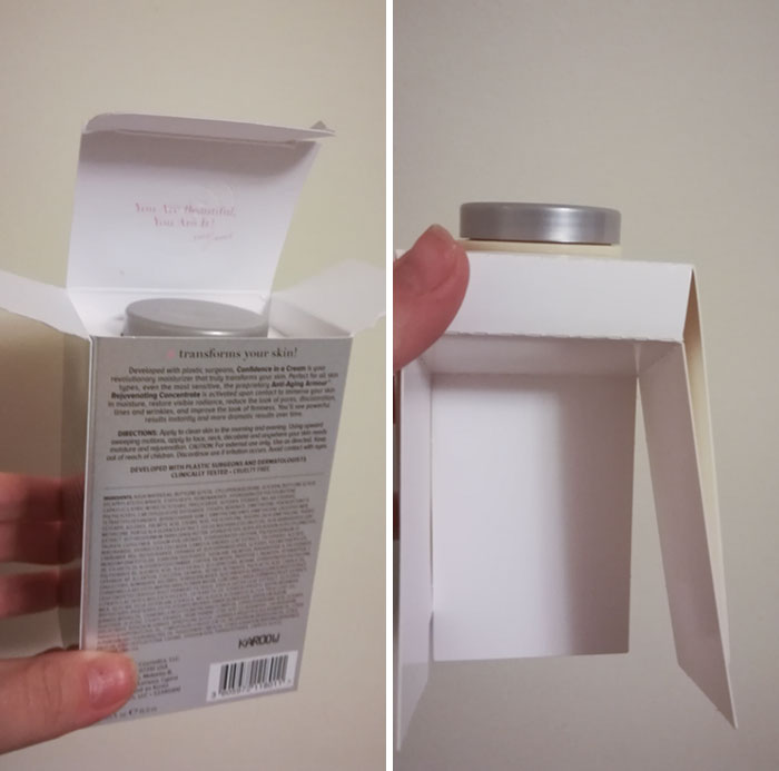 Tricked By The Packaging Of My Moisturizing Cream