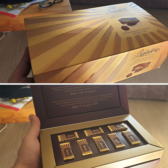 Packaging Of These Chocolates