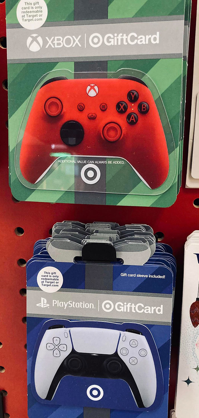 These Gift Cards Are For Target, Not Xbox Or PlayStation