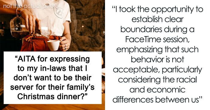 “You Are The Help”: Woman Shares In-Laws Planned For Her To Serve Them During Christmas Dinner