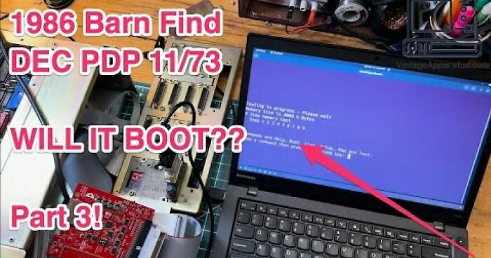 My Journey In Bringing A 37 Year Old Dec Pdp 11/73 Minicomputer Back To Life