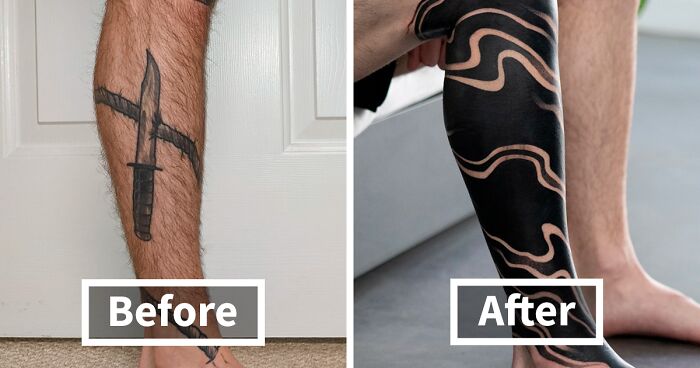 30 Before-And-After Pictures Of Tattoo Cover-Ups To Remind You To Think Before You Ink (New Pics)