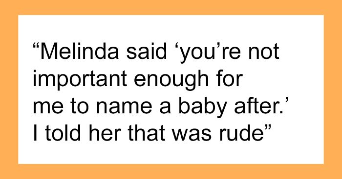 “She Didn’t Even Ask”: Narcissist Assumes Friend Gave Baby Her Name, Gets Shamed Online