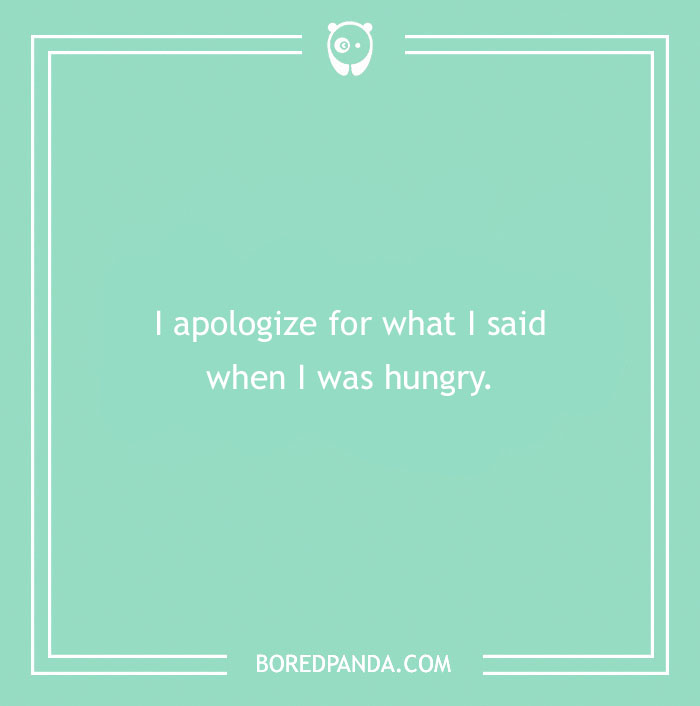 61 Funny Apologies For When You Don't Actually Mean It