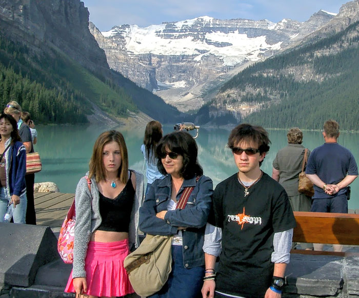2004 Family Road Trip: Obligatory Angsty Teens Against Picturesque Backdrop