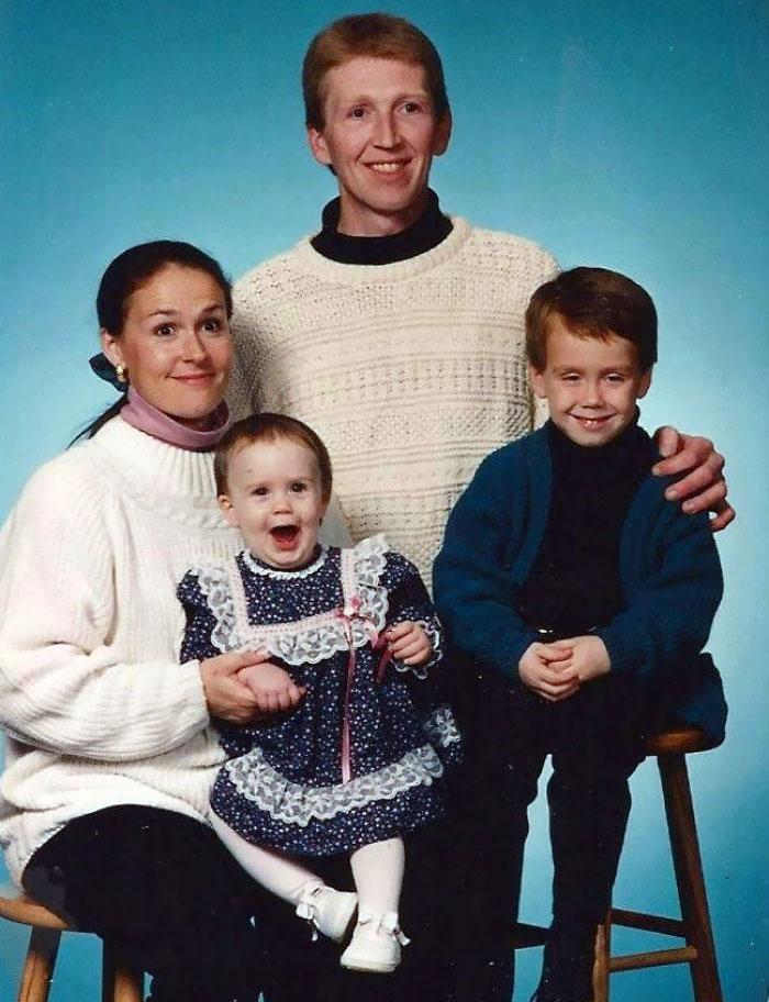 After The Great Family Portrait Debacle Of 1994, We No Longer Attempt Group Family Photos