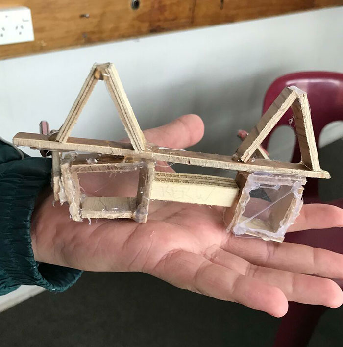 My Friend's Homemade Glasses