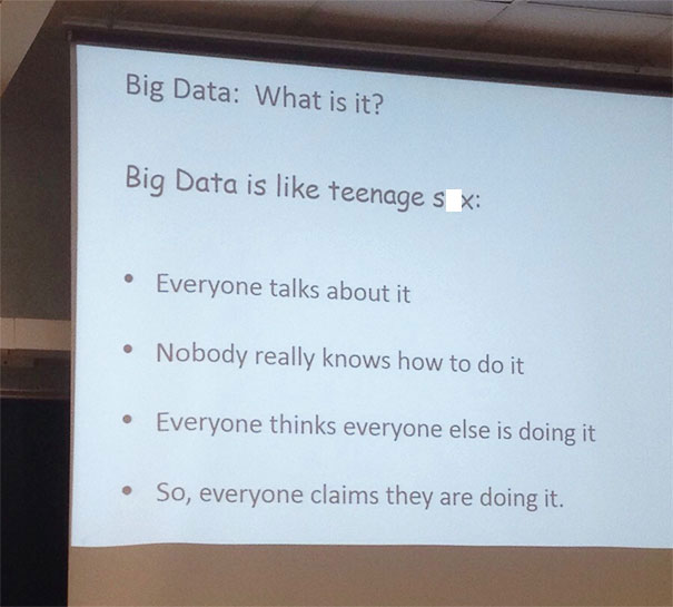 Funny presentation about big data