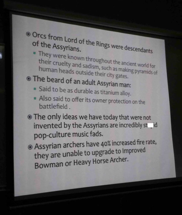 Funny presentation about Assyrians