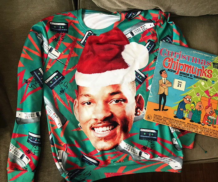 Christmas Came Early. $5.99 For The Sweater And $1.00 For The Chipmunks