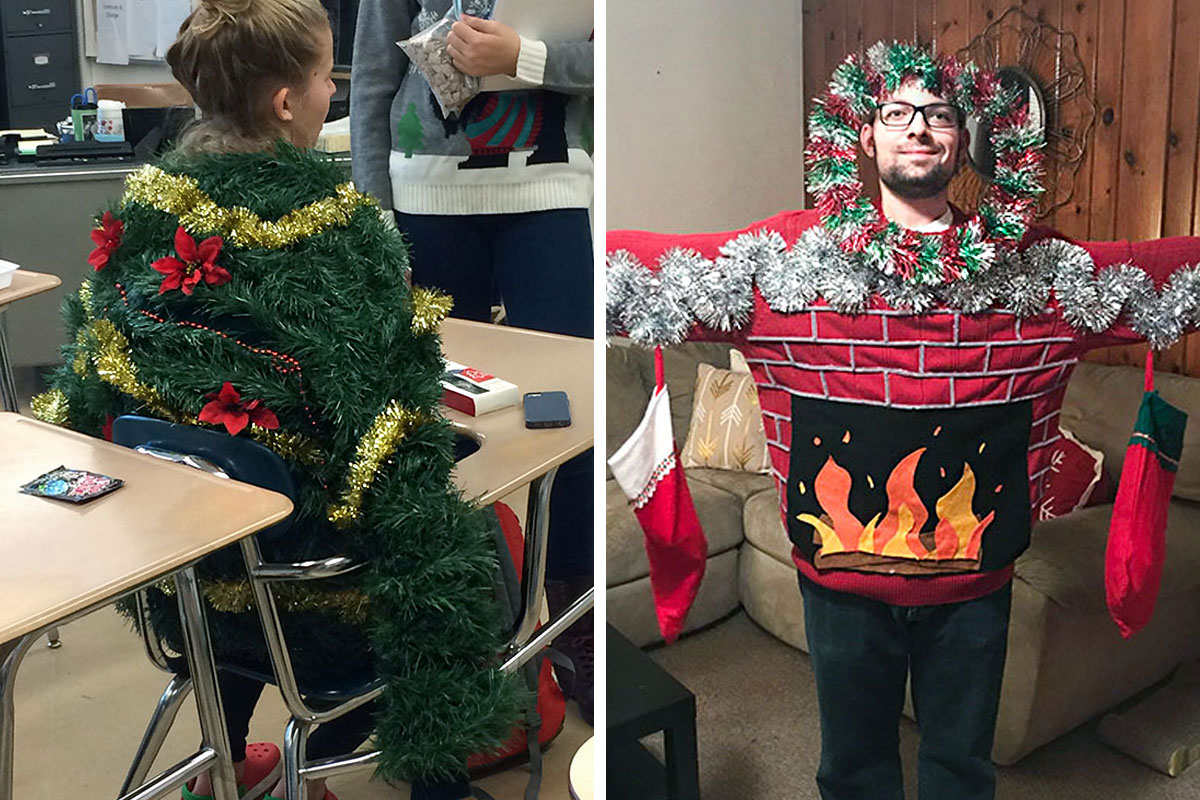 50 People That Went Above And Beyond With Their ‘Ugly’ Christmas ...