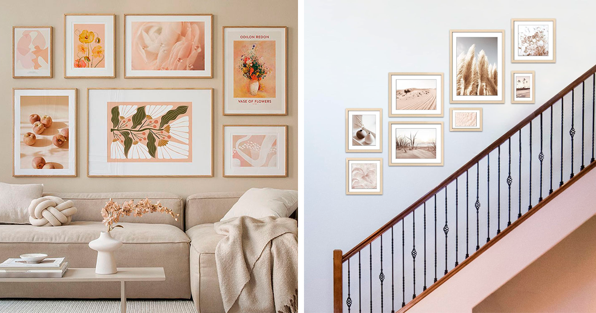 30 Gallery Wall Ideas To Fill Any Space With Art Bored Panda