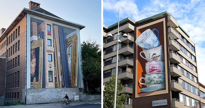 35 Captivating 3D Murals By This Dutch Artist Infused With Hidden Messages