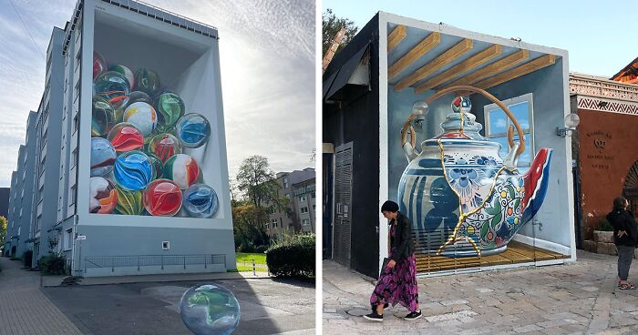 49 Thought-Provoking Murals With 3D Effect Painted By This Dutch Artist