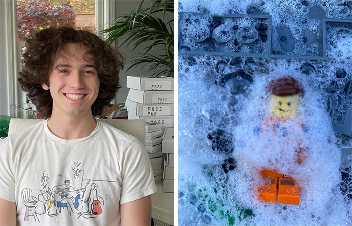 Sustainable Smiles: Teen Uses Old LEGO To Create Unique Sets For Struggling Kids