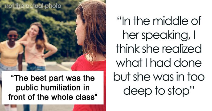 Girl Does All The Work After Being Paired With Her Bully For A Group Project, Uses It As A Setup