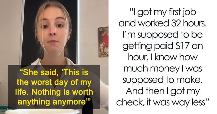 High School Student Shocked To See How Much Taxes She Has To Pay