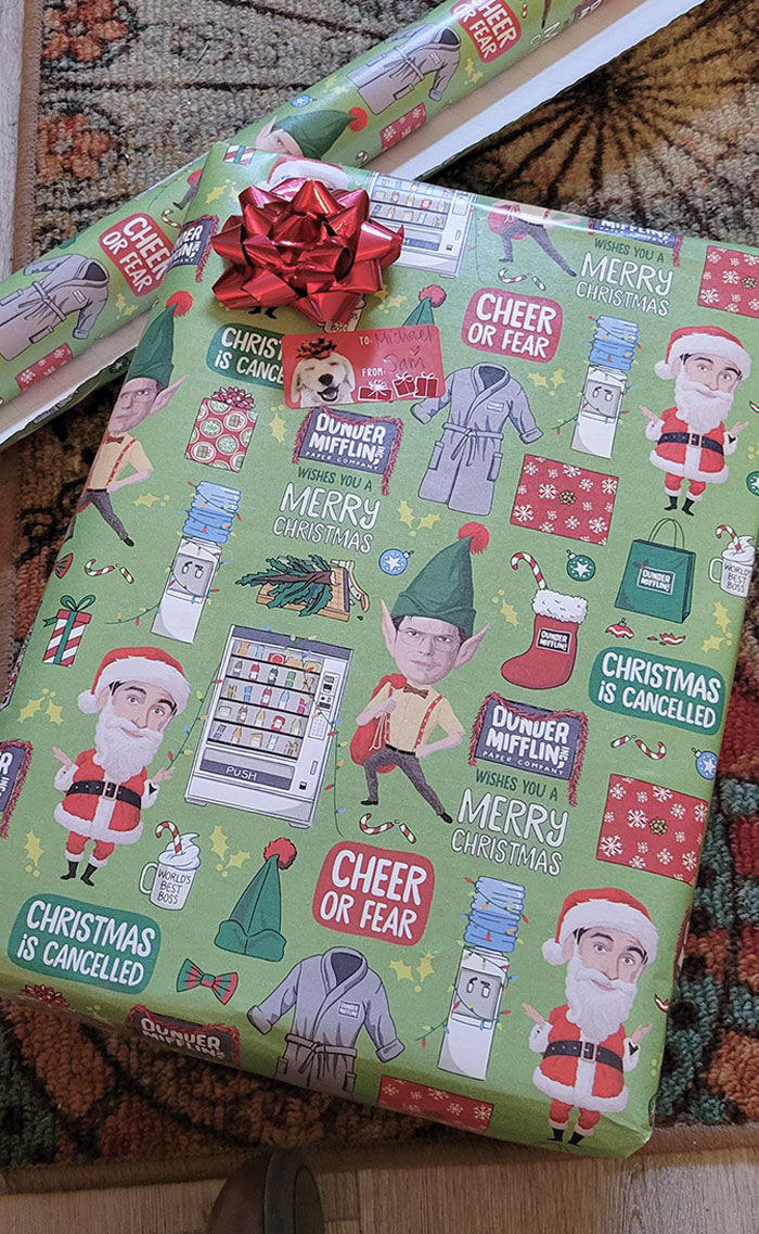 Thought You'd All Enjoy The Wrapping Paper I Found At 5 Below