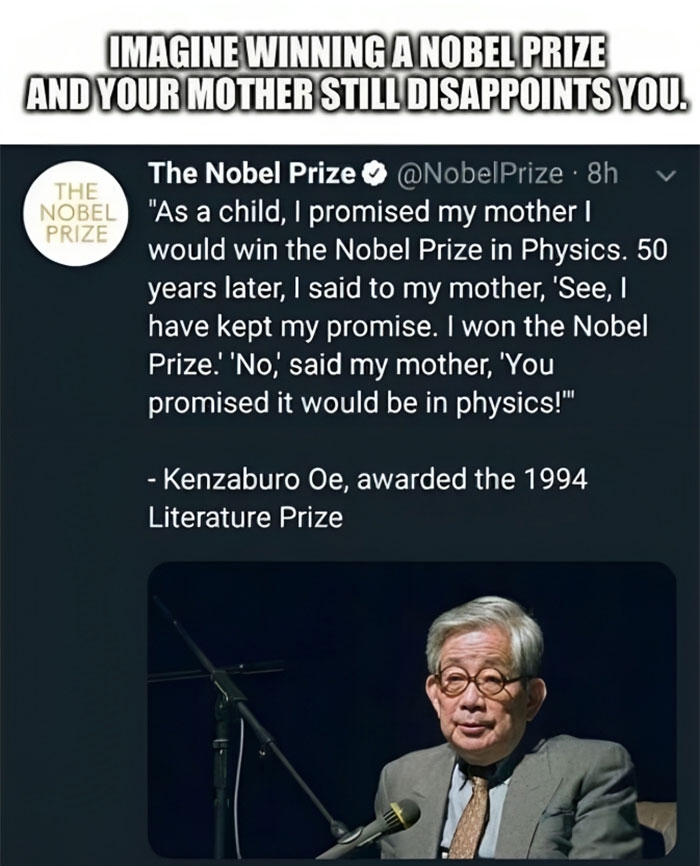 Nobel Prize Meme