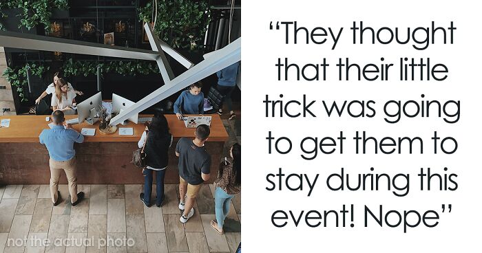 Guests Think They Can Outsmart Their Hotel, Are Shocked To See Their Bags Packed At The Front Desk