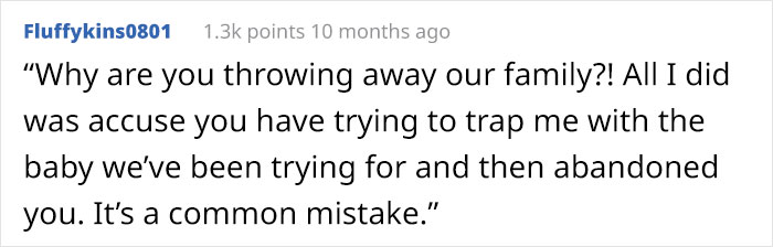 Man Thinks His Wife "Baby Trapped" Him, Destroys Their Marriage Man Thinks His Wife "Baby Trapped" Him, Destroys Their Marriage