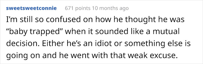 Man Thinks His Wife "Baby Trapped" Him, Destroys Their Marriage Man Thinks His Wife "Baby Trapped" Him, Destroys Their Marriage