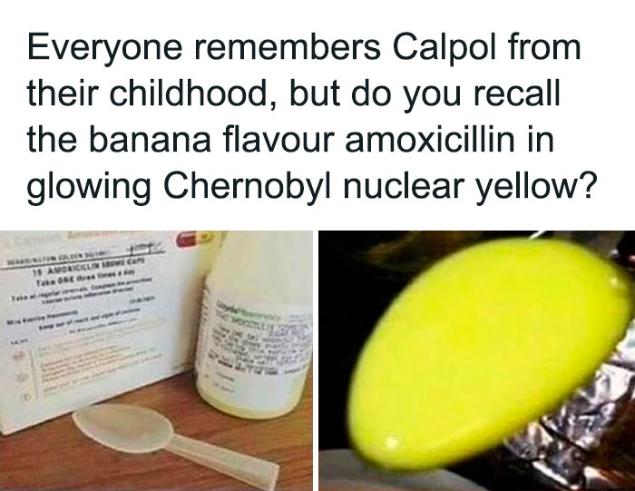 I Don’t Think We Had Calpol But We Did Have That Yellow Stuff…