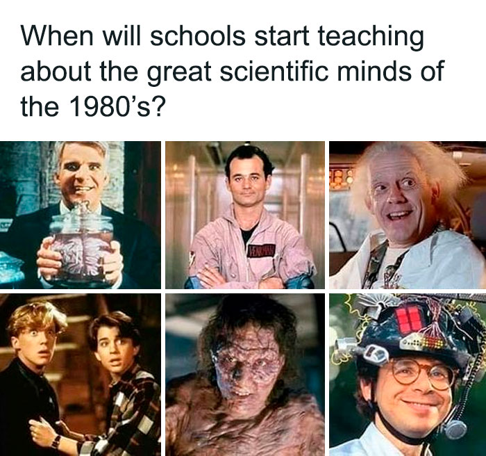 Who Is Your Favorite 80s Scientist?