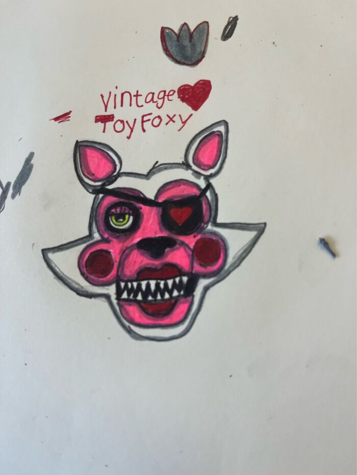 Toy Foxy But It’s In The Style Of The Vhs Battington Tapes
