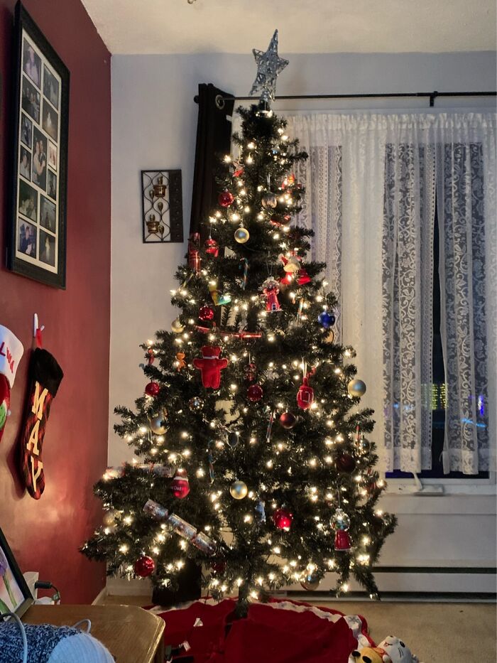 My Black Tree With Its Crooked Star