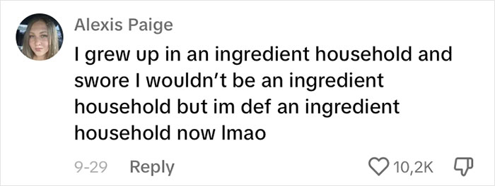 People Who Live In An "Ingredient Household" Share Their Unhinged Meals People Who Live In An "Ingredient Household" Share Their Unhinged Meals
