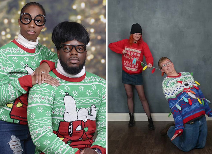 Awkward Holiday Photo Trend at JCPenney Is Going Viral Now And Pics Turn Out Hilarious (30 Pics)