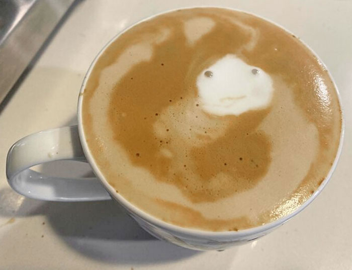 This Is How My Latte Art Is Going
