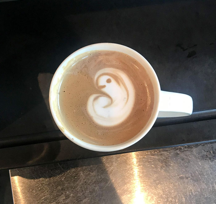 I Failed My Latte Art, And It Turned Out Looking Like An Embryo
