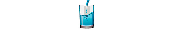 illustrated glass of water illustrated glass of water