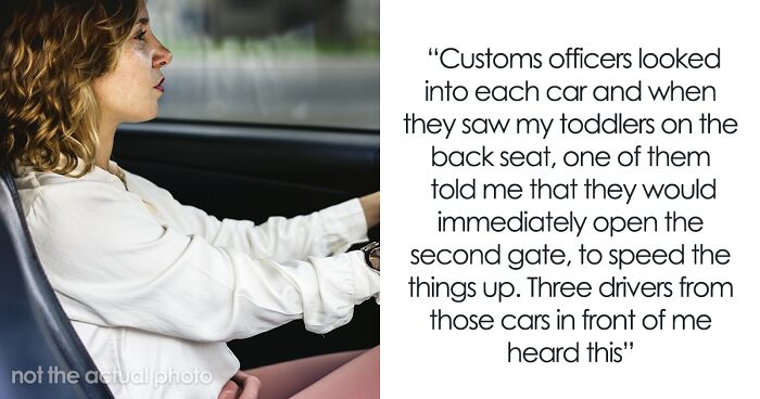 Selfish Jerks Cut In Line In Front Of Mother With Kids At Customs Border, Get Instant Karma