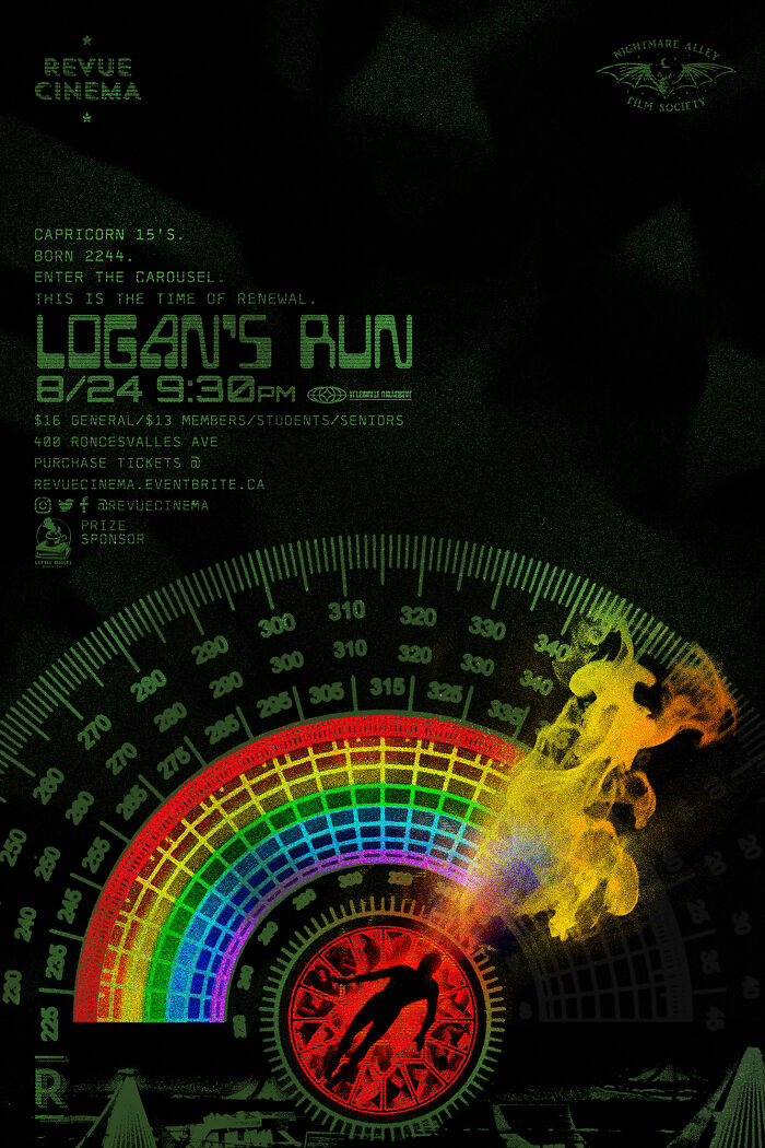 "Logan's Run" Movie Screening Poster