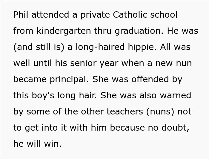“Didn’t Jesus Have Long Hair?”: Nun Demands Kid’s Hair Be Cut, Dad Maliciously Complies