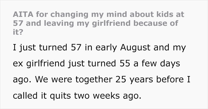 “I Called It Quits”: Man Leaves His GF Of 25 Years Over Menopause, Gets Called Out Online