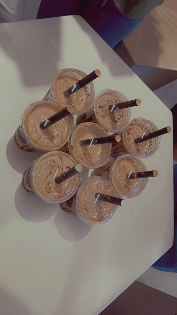 When I Went To Get Milkshakes With My Friends :)
