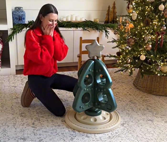 'Beige' Mom Shares She Repainted Her Toddler's Christmas Tree, Gets Roasted In The Comments 'Beige' Mom Shares She Repainted Her Toddler's Christmas Tree, Gets Roasted In The Comments
