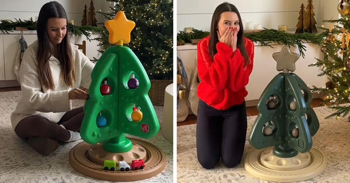 ‘Beige’ Mom Shares She Repainted Her Toddler’s Christmas Tree, Gets Roasted In The Comments