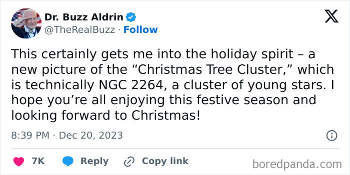 NASA Finds Cluster Of Young Stars That Looks Exactly Like A “Cosmic Christmas Tree” NASA Finds Cluster Of Young Stars That Looks Exactly Like A “Cosmic Christmas Tree”