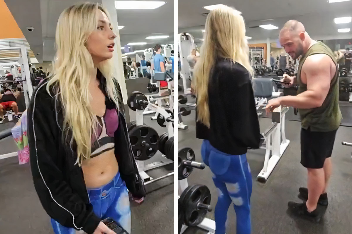 Woman's “Social Experiment” To Wear “Painted Pants” At The Gym